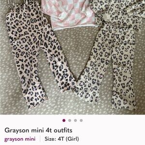 Leopard Print Toddler Outfits